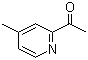structure of CAS# 59576-26-0, 2-乙酰-4-甲基吡啶
