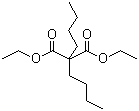 二丁基丙二酸二乙酯分子结构 (CAS 596-75-8)