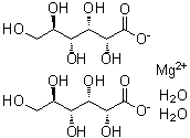structure of CAS# 59625-89-7, D-葡萄糖酸镁二水合物