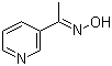structure of CAS# 5973-83-1, 1-吡啶-3-基乙酮肟