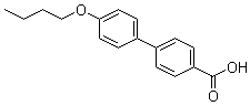 CAS 登录号：59748-14-0, 4-(4-丁氧基苯基)苯甲酸, 4'-丁氧基-1,1'-联苯-4-甲酸
