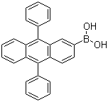 CAS # 597553-98-5, B-(9,10-Diphenyl-2-anthracenyl)boronic acid