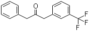 structure of CAS# 59756-57-9, 1-Phenyl-3-[3-(trifluoromethyl)phenyl]acetone