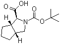 structure of CAS# 597569-42-1, (1S,3aR,6aS)-六氢环戊并[c]吡咯-1,2(1H)-二甲酸 2-叔丁酯