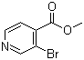 structure of CAS# 59786-31-1, 3-溴异烟酸甲酯