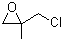 structure of CAS# 598-09-4, 2-(Chloromethyl)-2-methyloxirane