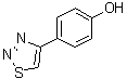 structure of CAS# 59834-05-8, 4-([1,2,3]噻二唑-4-基)苯酚