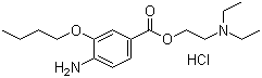 CAS 登录号：5987-82-6, 奥布卡因盐酸盐, 盐酸丁氧普鲁卡因, 4-氨基-3-丁氧基苯甲酸 2-(二乙基氨基)乙基酯盐酸盐