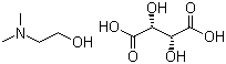 CAS 登录号：5988-51-2, 二甲氨基乙醇酒石酸氢盐
