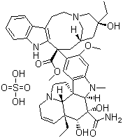 structure of CAS# 59917-39-4, Vindesine sulfate