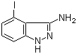 structure of CAS# 599191-73-8, 3-氨基-4-碘吲唑