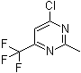 structure of CAS# 5993-98-6, 4-氯-2-甲基-6-三氟甲基嘧啶