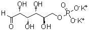 structure of CAS# 5996-17-8, Dipotassium D-glucose-6-phosphate