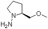 structure of CAS# 59983-39-0, (S)-(-)-1-氨基-2-(甲氧基甲基)吡咯烷