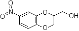 CAS # 59987-31-4, 2-(Hydroxymethyl)-7-nitrobenzo-1,4-dioxane, 7-Nitro-2-hydroxymethyl-1,4-benzodioxane, 7-Nitro-2-hydroxymethyl-2,3-dihydro-1,4-benzodioxin