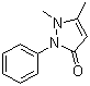 CAS # 60-80-0, Antipyrine, 1,2-Dihydro-1,5-dimethyl-2-phenyl-3H-pyrazol-3-one, 2,3-Dimethyl-1-phenyl-3-pyrazolin-5-one, Phenazone