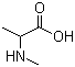structure of CAS# 600-21-5, N-Methyl-DL-alanine