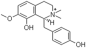 CAS 登录号：60008-01-7, Oblongine, (S)-1,2,3,4-四氢-8-羟基-1-[(4-羟基苯基)甲基]-7-甲氧基-2,2-二甲基异喹啉