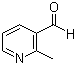 structure of CAS# 60032-57-7, 2-Methylpyridine-3-carbaldehyde