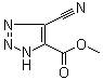 CAS # 60034-39-1, Methyl 4-cyano-1H-1,2,3-triazole-5-carboxylate, 5-Cyano-1H-1,2,3-triazole-4-carboxylic acid methyl ester