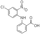 CAS # 60091-87-4, 2-(4-Chloro-2-nitroanilino)benzoic acid