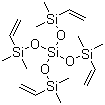 四(二甲基乙烯基硅氧基)硅烷分子结构 (CAS 60111-54-8)