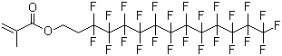 CAS # 6014-75-1, 2-Perfluorododecylethyl methacrylate, 1H,1H,2H,2H-Pentacosafluorotetradecyl 1-methacrylate