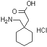 CAS 登录号：60142-95-2, 加巴喷丁盐酸盐
