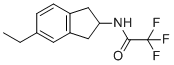 CAS 登录号：601487-88-1, N-(5-乙基-2,3-二氢-1H-茚-2-基)-2,2,2-三氟乙酰胺