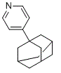 structure of CAS# 60159-38-8, 4-(1-金刚烷基)吡啶