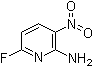 structure of CAS# 60186-21-2, 6-氟-3-硝基-2-吡啶胺