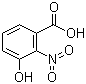 structure of CAS# 602-00-6, 3-羟基-2-硝基苯甲酸