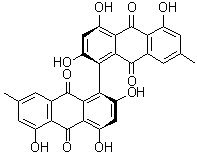 structure of CAS# 602-06-2, (+)-Skyrin