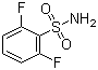 structure of CAS# 60230-37-7, 2,6-二氟苯磺酰胺
