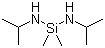 structure of CAS# 6026-42-2, Di(isopropylamino)dimethylsilane