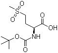 CAS 登录号：60280-45-7, (S)-2-叔丁氧羰基氨基-4-甲基磺酰基丁酸