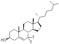 CAS 登录号：60280-55-9, (3beta)-胆甾-5-烯-3-醇-7,7-t<sub>2</sub>