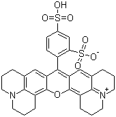 Sulforhodamine 101 molecular structure (CAS 60311-02-6)