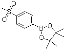 structure of CAS# 603143-27-7, 4-(Methanesulfonyl)phenylboronic acid pinacol ester