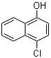 structure of CAS# 604-44-4, 4-氯-1-萘酚