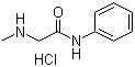 CAS 登录号：60565-45-9, 2-(甲基氨基)-N-苯基乙酰胺盐酸盐