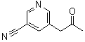 CAS 登录号：605681-10-5, 5-(2-氧代丙基)-3-吡啶甲腈