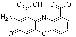 structure of CAS# 606-59-7, 朱砂精酸
