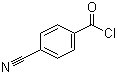 CAS 登录号：6068-72-0, 对氰基苯甲酰氯, 4-氰基苯甲酰氯