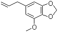 CAS 登录号：607-91-0, 肉豆蔻醚, 5-烯丙基-2,3-(亚甲二氧基)苯甲醚