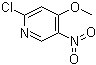 structure of CAS# 607373-83-1, 2-Chloro-4-methoxy-5-nitropyridine