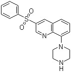 structure of CAS# 607742-69-8, GSK 742457