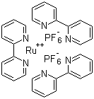 CAS # 60804-74-2, Tris(2,2'-bipyridine)ruthenium bis(hexafluorophosphate), Tris(2,2'-bipyridine)ruthenium(2+) bis(hexafluorophosphate)