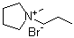 structure of CAS# 608140-09-6, N-Methyl-N-propylpyrrolidinium bromide