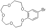 structure of CAS# 60835-72-5, 4-溴苯并-15-冠醚-5